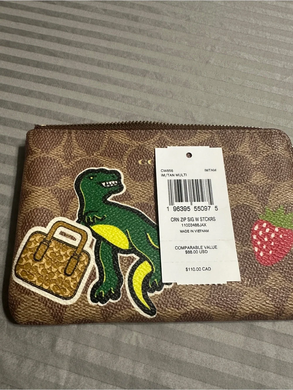 COACH Sticker Print Rowan & Matching Wrislet